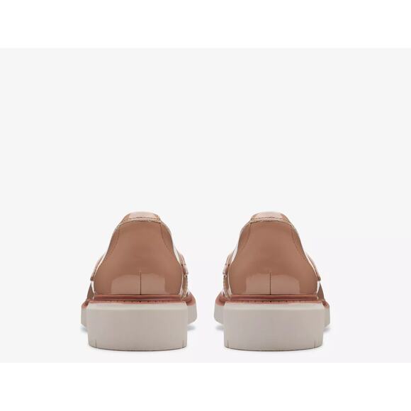 Clark’s Westlynn Bella Warm Beige Chunky Loafer Size  8.5 Preppy Trendy Classic - Picture 4 of 7